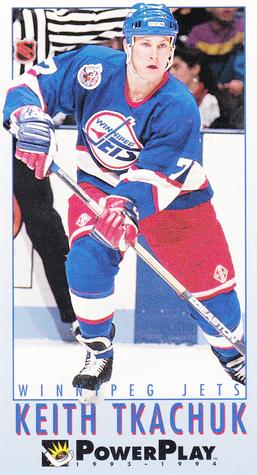 1993-94 PowerPlay #276 Keith Tkachuk Winnipeg Jets V77963