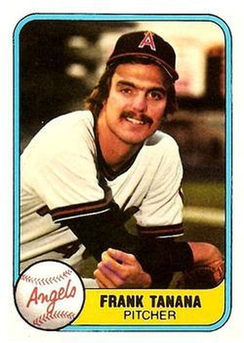 #276 Frank Tanana - California Angels - 1981 Fleer Baseball