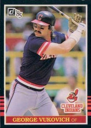 #276 George Vukovich - Cleveland Indians - 1985 Donruss Baseball