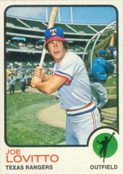 #276 Joe Lovitto - Texas Rangers - 1973 Topps Baseball