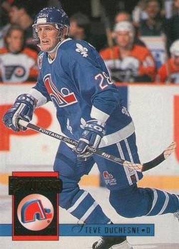 #276 Steve Duchesne - Quebec Nordiques - 1993-94 Donruss Hockey