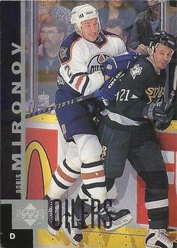 #276 Boris Mironov - Edmonton Oilers - 1997-98 Upper Deck Hockey