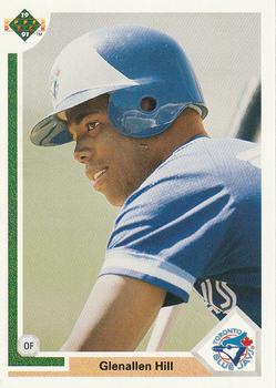 #276 Glenallen Hill - Toronto Blue Jays - 1991 Upper Deck Baseball