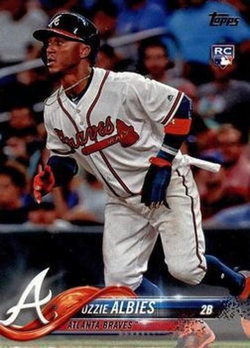 #276 Ozzie Albies - Atlanta Braves - 2018 Topps Baseball
