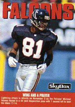 #277 Michael Haynes - Atlanta Falcons - 1992 SkyBox Impact Football