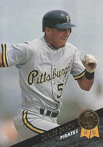 #277 Carlos Garcia - Pittsburgh Pirates - 1993 Leaf Baseball