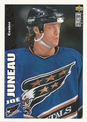 #277 Joe Juneau - Washington Capitals - 1996-97 Collector's Choice Hockey