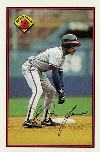 #277 Dion James - Atlanta Braves - 1989 Bowman Baseball