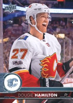 #277 Dougie Hamilton - Calgary Flames - 2017-18 Upper Deck Hockey