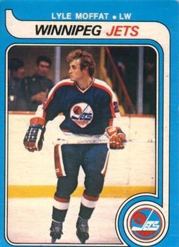 #277 Lyle Moffat - Winnipeg Jets - 1979-80 O-Pee-Chee Hockey