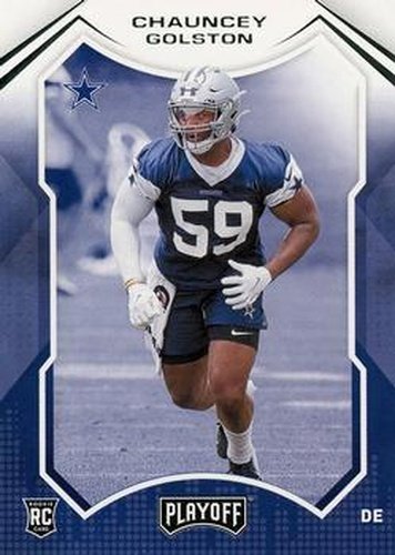 #277 Chauncey Golston - Dallas Cowboys - 2021 Panini Playoff Football