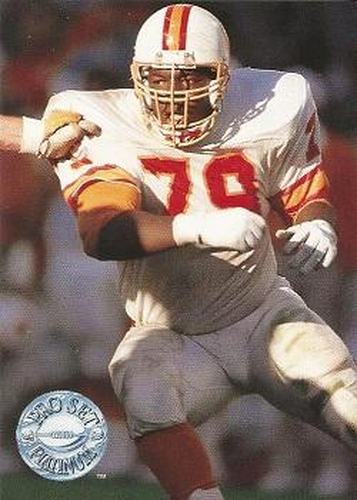 #277 Reuben Davis - Tampa Bay Buccaneers - 1991 Pro Set Platinum Football