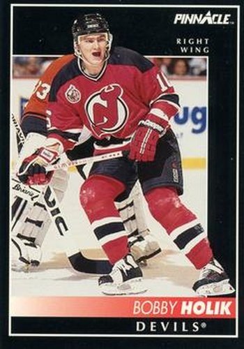 #277 Bobby Holik - New Jersey Devils - 1992-93 Pinnacle Canadian Hockey