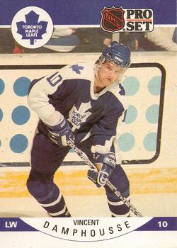 #278 Vincent Damphousse - Toronto Maple Leafs - 1990-91 Pro Set Hockey