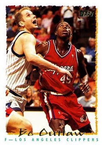 #278 Bo Outlaw - Los Angeles Clippers - 1994-95 Topps Basketball