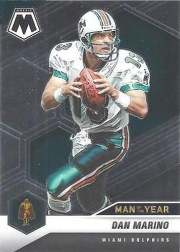 #278 Dan Marino - Miami Dolphins - 2021 Panini Mosaic Football
