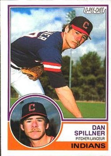 #278 Dan Spillner - Cleveland Indians - 1983 O-Pee-Chee Baseball