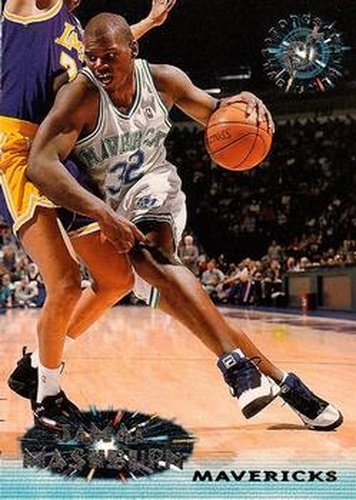 #278 Jamal Mashburn - Dallas Mavericks - 1995-96 Stadium Club Basketball