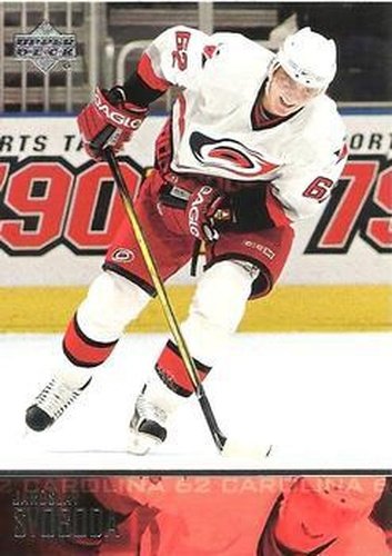 #278 Jaroslav Svoboda - Carolina Hurricanes - 2003-04 Upper Deck Hockey