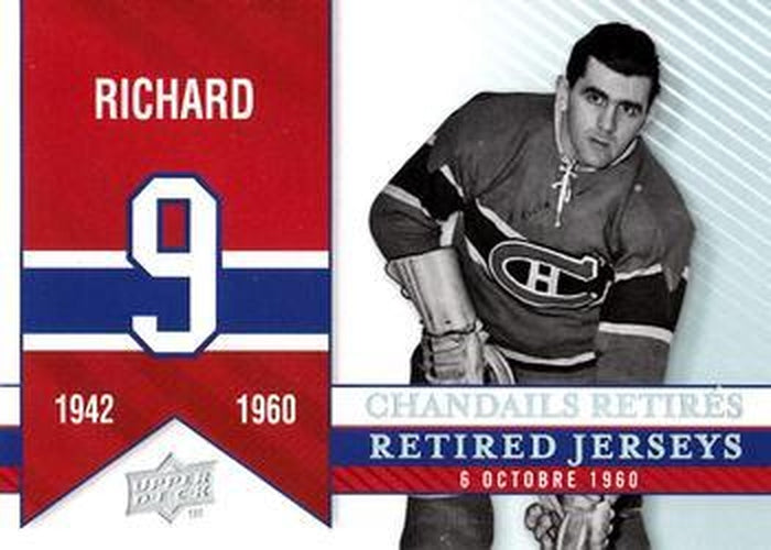 #278 Maurice Richard - Montreal Canadiens - 2008-09 Upper Deck Montreal Canadiens Centennial Hockey