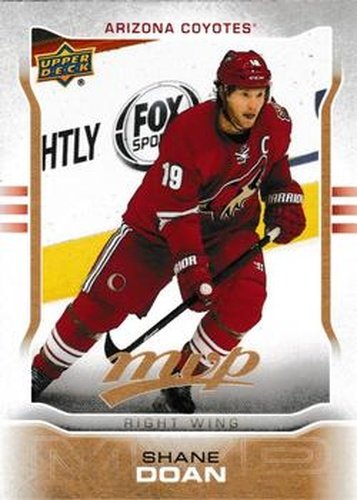 #278 Shane Doan - Arizona Coyotes - 2014-15 Upper Deck MVP Hockey