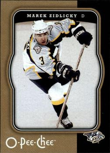 #278 Marek Zidlicky - Nashville Predators - 2007-08 O-Pee-Chee Hockey