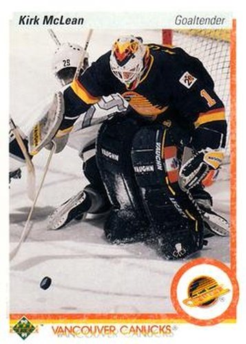 #278 Kirk McLean - Vancouver Canucks - 1990-91 Upper Deck Hockey