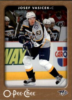 #278 Josef Vasicek - Nashville Predators - 2006-07 O-Pee-Chee Hockey