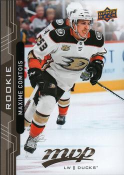 #279 Maxime Comtois - Anaheim Ducks - 2018-19 Upper Deck MVP Hockey