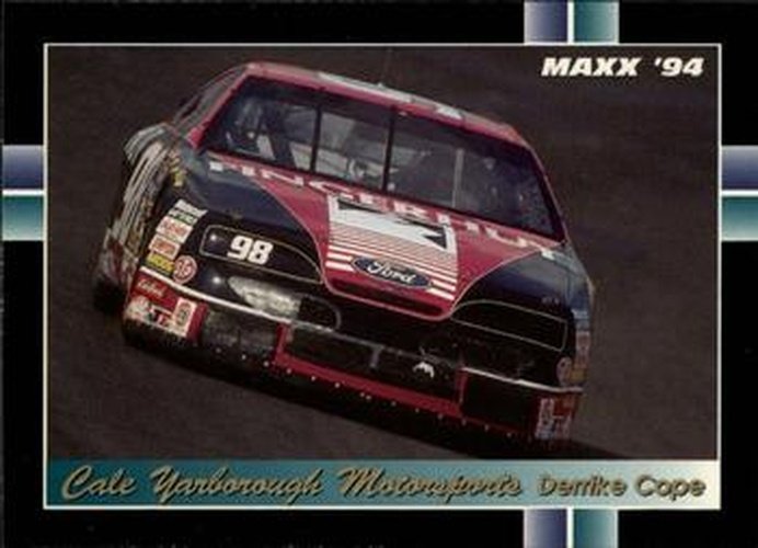 #279 Derrike Cope's Car - Cale Yarborough Motorsports - 1994 Maxx Racing