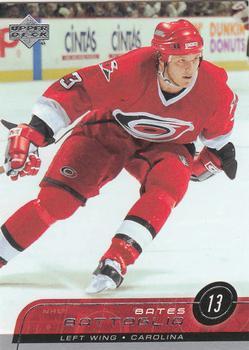 #279 Bates Battaglia - Carolina Hurricanes - 2002-03 Upper Deck Hockey