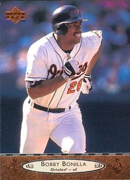 #279 Bobby Bonilla - Baltimore Orioles - 1996 Upper Deck Baseball