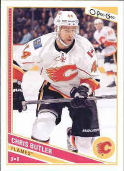 #279 Chris Butler - Calgary Flames - 2013-14 O-Pee-Chee Hockey