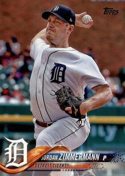 #279 Jordan Zimmermann - Detroit Tigers - 2018 Topps Baseball