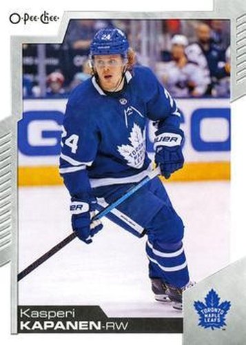 #279 Kasperi Kapanen - Toronto Maple Leafs - 2020-21 O-Pee-Chee Hockey