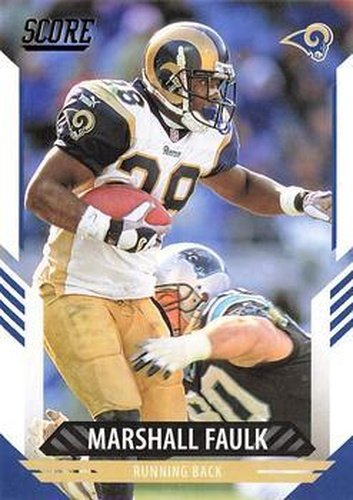 #279 Marshall Faulk - St. Louis Rams - 2021 Score Football