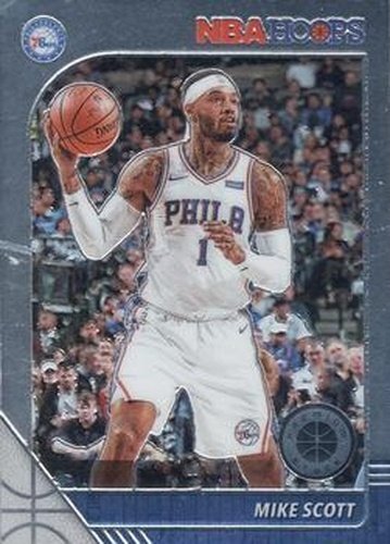 #279 Mike Scott - Philadelphia 76ers - 2019-20 Hoops Premium Stock Basketball