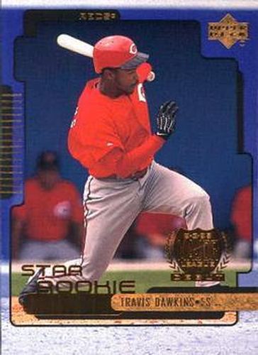 #279 Travis Dawkins - Cincinnati Reds - 2000 Upper Deck Baseball