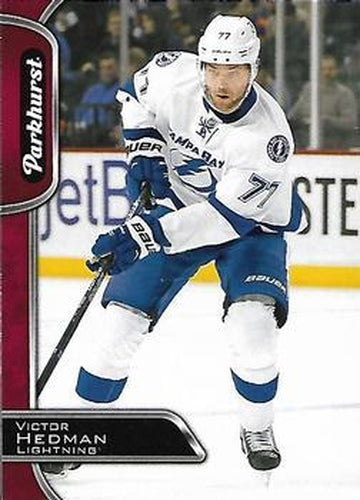 #279 Victor Hedman - Tampa Bay Lightning - 2016-17 Parkhurst - Red Hockey