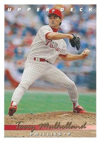 #279 Terry Mulholland - Philadelphia Phillies - 1993 Upper Deck Baseball