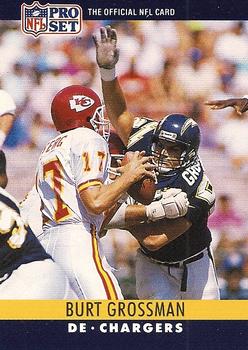 #279 Burt Grossman - San Diego Chargers - 1990 Pro Set Football