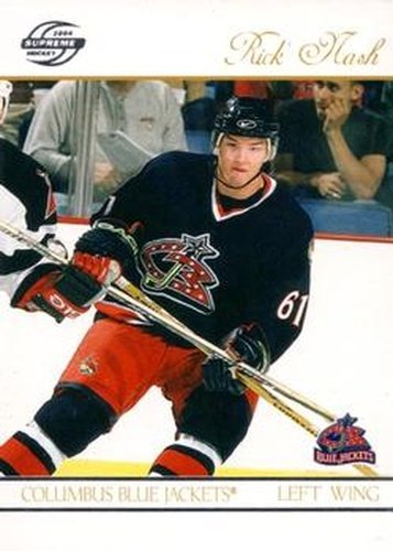 #27 Rick Nash - Columbus Blue Jackets - 2003-04 Pacific Supreme Hockey