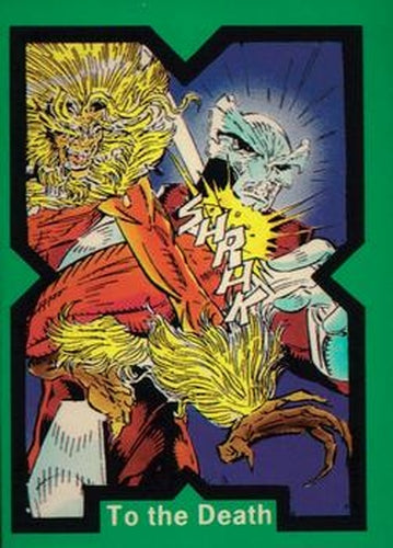 #27 To the Death - 1991 Marvel Comic Images X-Force