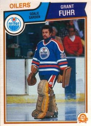 #27 Grant Fuhr - Edmonton Oilers - 1983-84 O-Pee-Chee Hockey