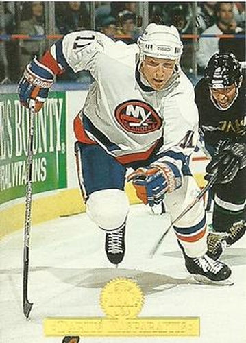 #27 Darius Kasparaitis - New York Islanders - 1994-95 Leaf Hockey