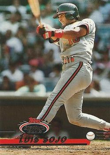 #27 Luis Sojo - California Angels - 1993 Stadium Club Baseball