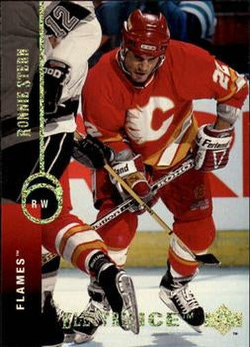 #27 Ronnie Stern - Calgary Flames - 1994-95 Upper Deck Hockey - Electric Ice