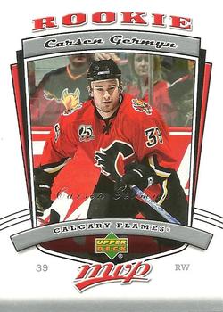 #327 Carsen Germyn - Calgary Flames - 2006-07 Upper Deck MVP Hockey