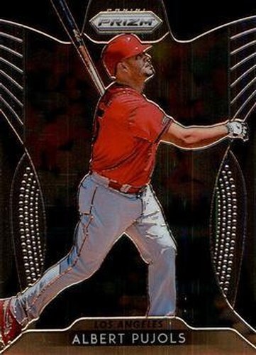 #27 Albert Pujols - Los Angeles Angels - 2019 Panini Prizm Baseball