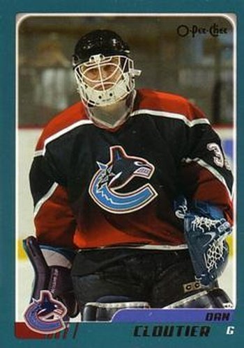 #27 Dan Cloutier - Vancouver Canucks - 2003-04 O-Pee-Chee Hockey